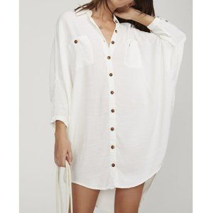 NWT Faithfull the Brand Spencer Shirt Dress - 4
